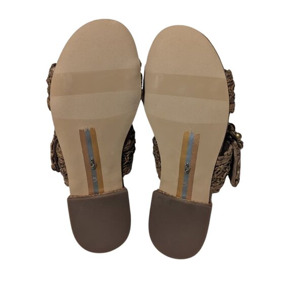 NWT Sam Edelman Elisa Braided Strap Sandal – Brown, Size 5 - Picture 5 of 7